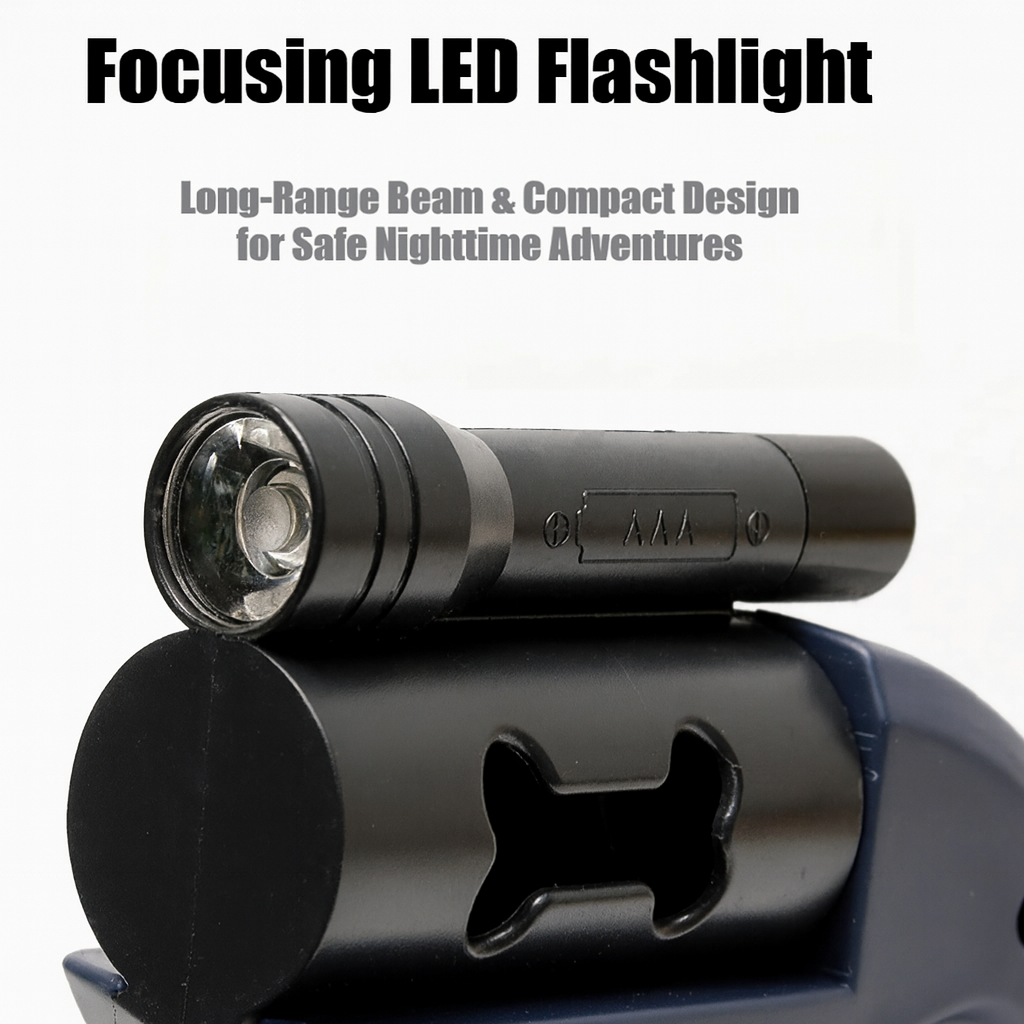 Flexivra™ LED Dual Dog Leash 🐾