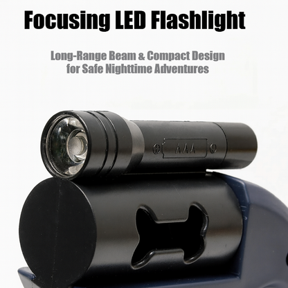 Flexivra™ LED Dual Dog Leash 🐾